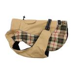 alpine-all-weather-dog-coat-beige-plaid-1449 Alpine All-Weather Dog Coat