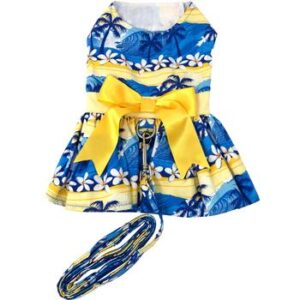 catching-waves-dog-dress-with-matching-leash-4294-300x300 Catching Waves Harness Dress with Matching Leash