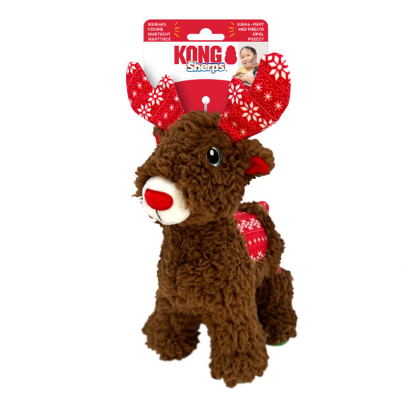 259082_Image107-600x600 KONG Holiday Sherps Reindeer Dog Toy