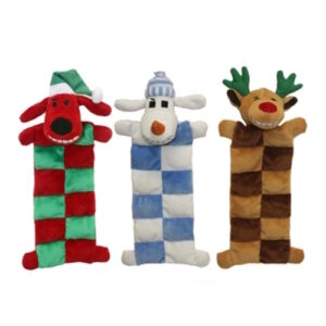 784369179446-1-300x300 Multipet Loofa Christmas Squeaker Mat Assortment 12"