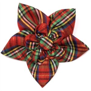 118981_Image.400x500-300x300 Red Lurex Plaid Flower