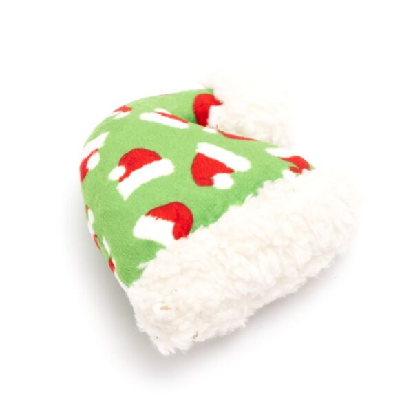 840350705817_2-600x600 Green Santa Hat Cat Toy